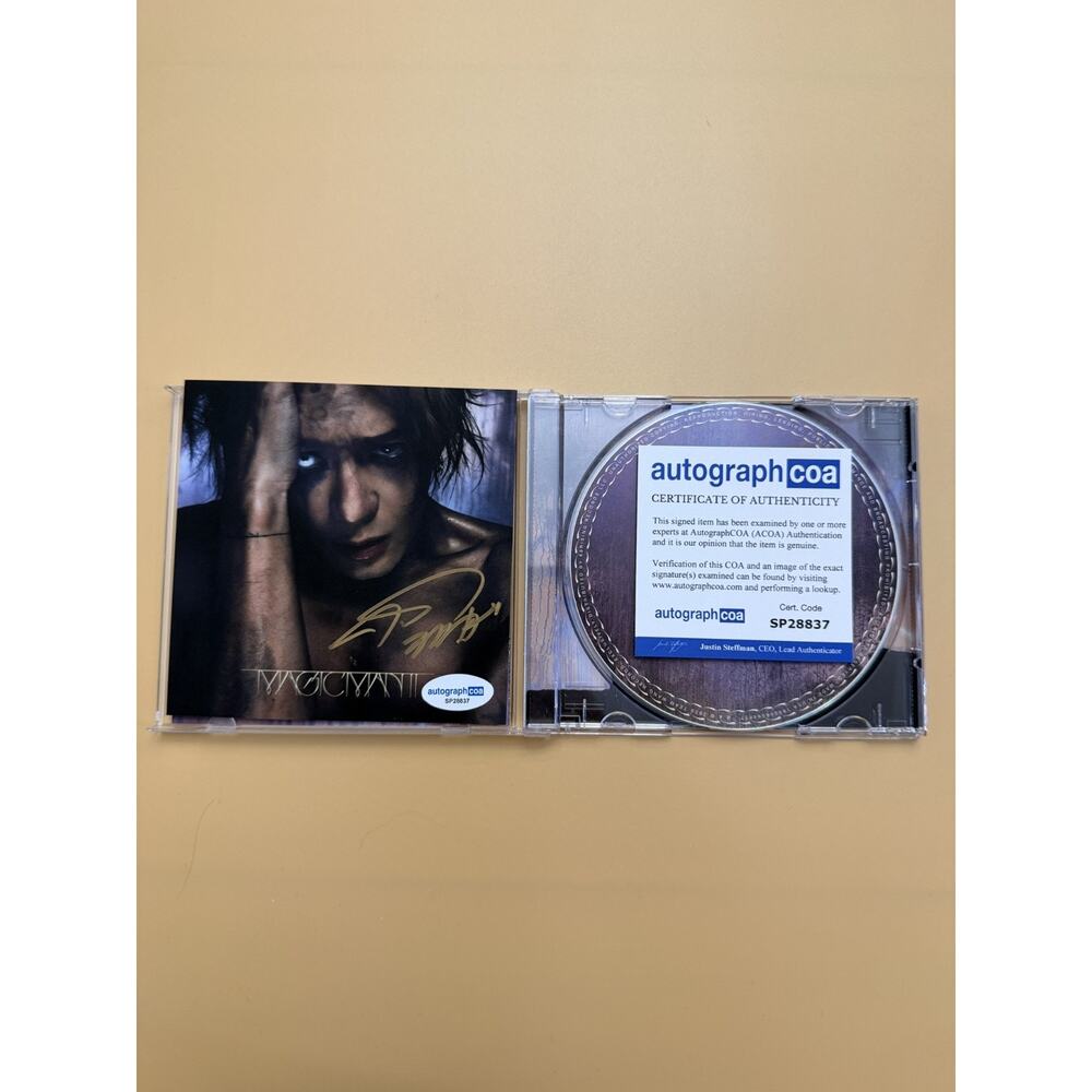 Jackson Wang SIGNED CD Magic Man 2 Autograph ACOA GOT7 SP28837